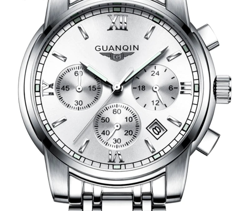 Luminous Steel Band Outdoor Sports Watch