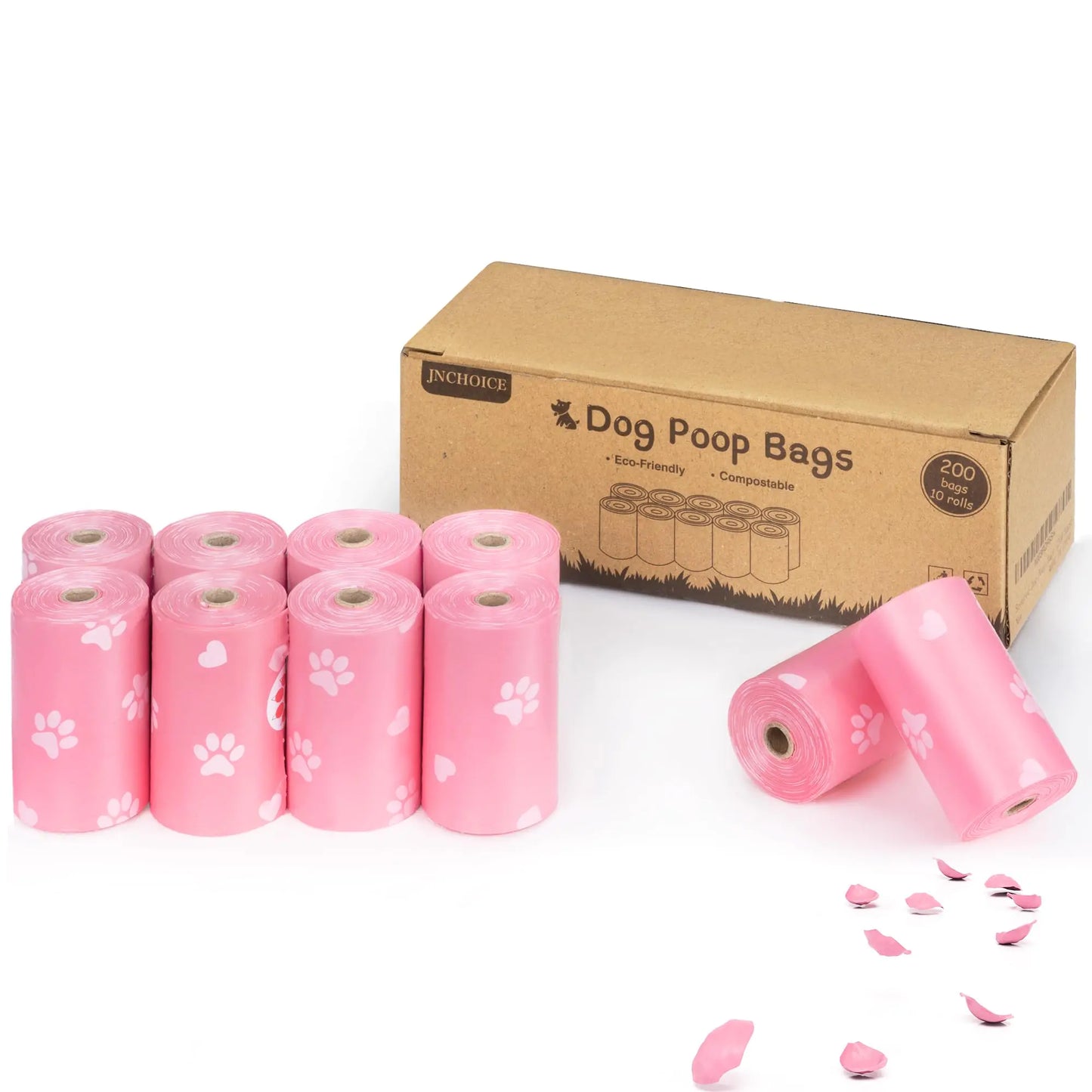 Dog Poop Bags (Pink)