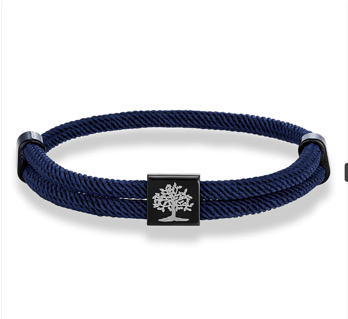 Milan Rope Braided Cross Bracelet