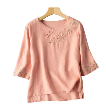 Mimo Collection Pink Sleeve Blouse (One Piece)