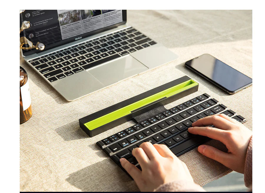Roll-Up Keyboard for Phones and Tablets