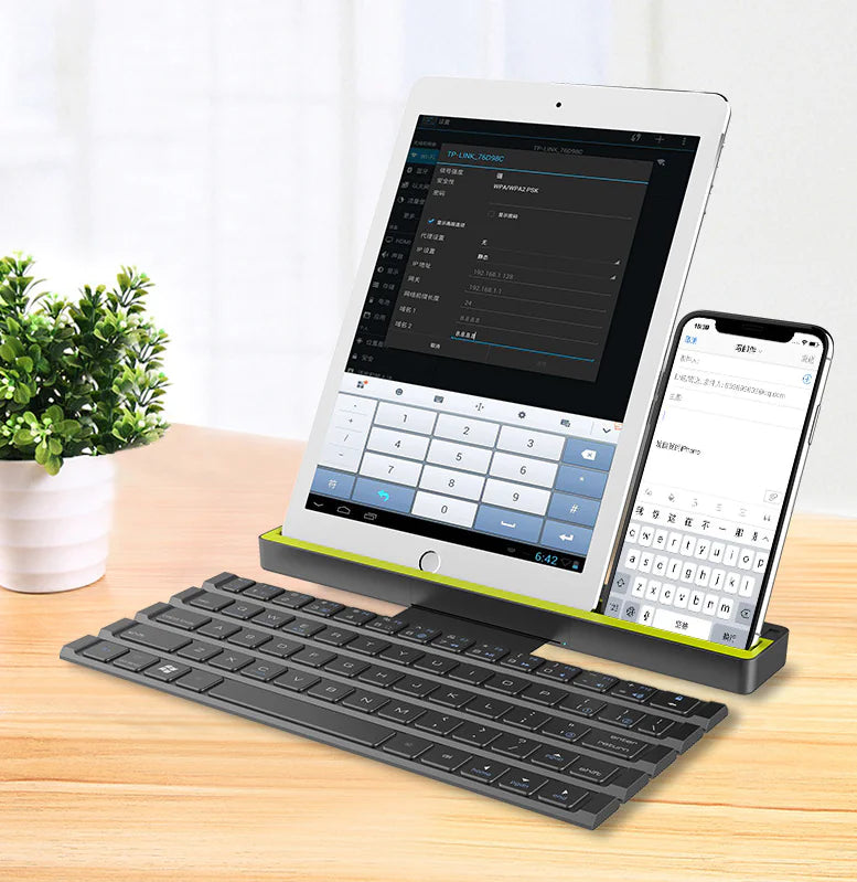 Roll-Up Keyboard for Phones and Tablets